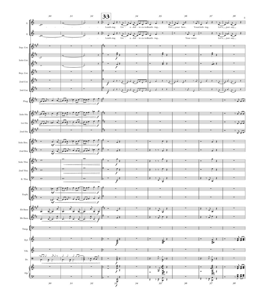 What Is This Feeling? Brass Band scores gallery preview page 6