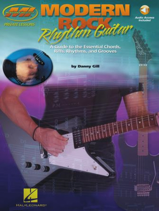 Book cover for Modern Rock Rhythm Guitar