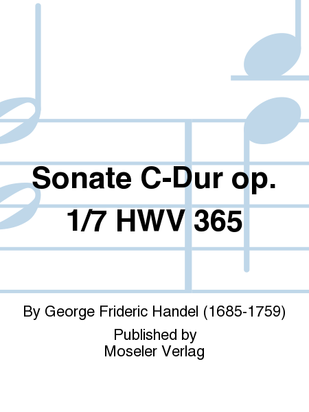 Sonate C-Dur op. 1/7 HWV 365