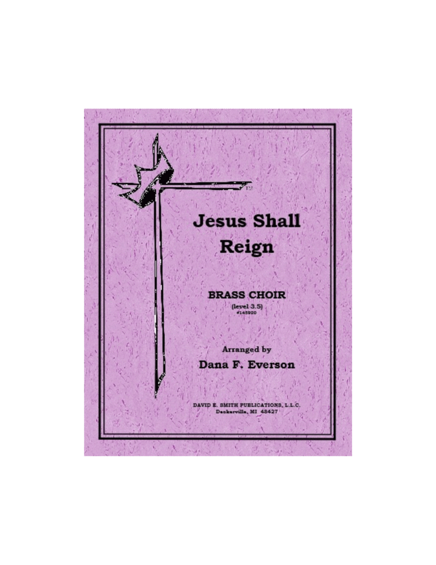 Jesus Shall Reign Jesus Shall Reign Set of Parts scores gallery preview page 1