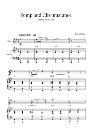 Edward Elgar - Pomp and Circumstance (for Oboe and Piano) - with chords