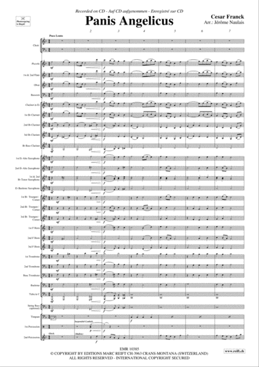 Panis Angelicus Panis Angelicus 4-Part scores gallery preview page 5