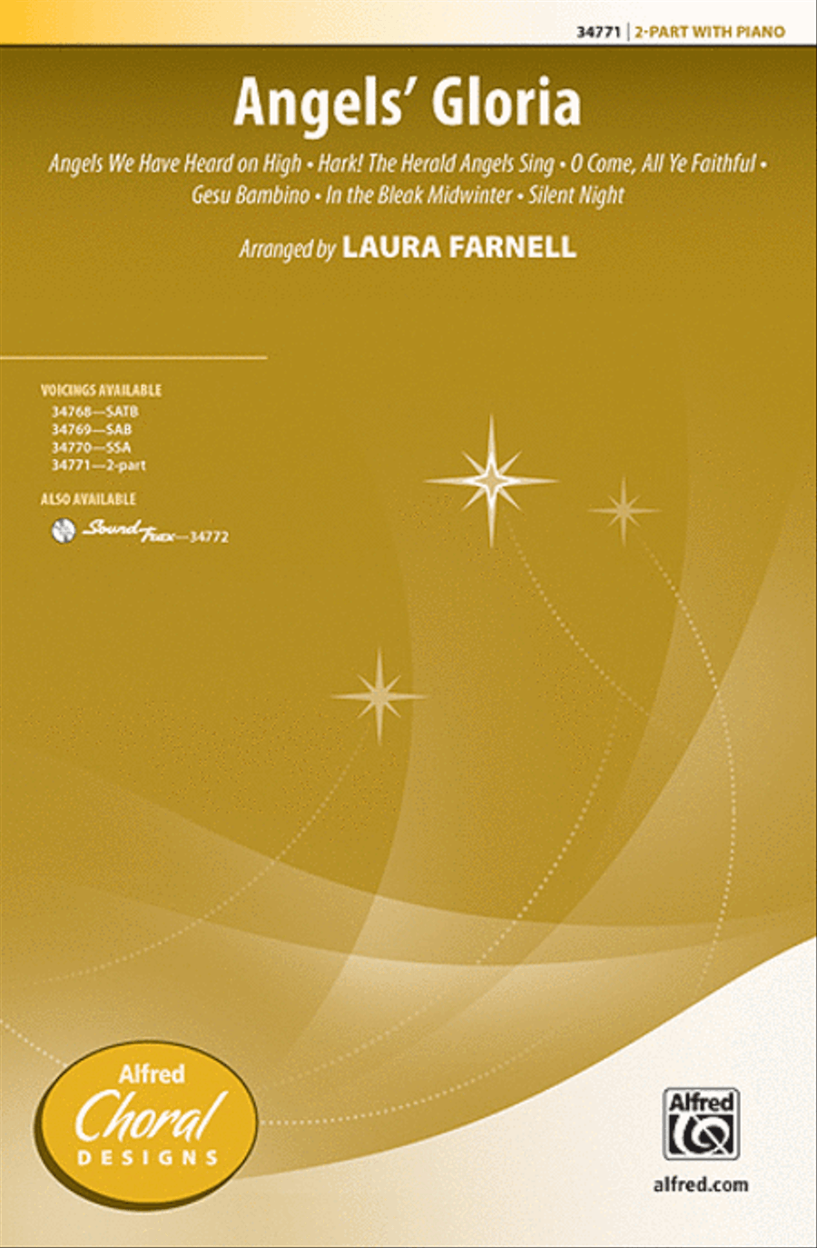 Angels' Gloria Angels' Gloria 2-Part scores gallery preview page 1