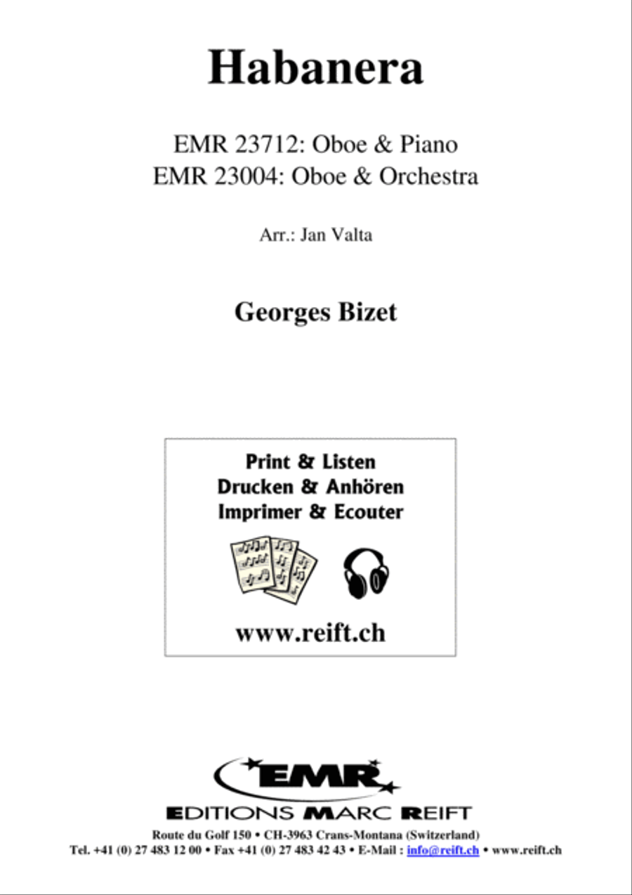 Habanera Piano Accompaniment scores gallery preview page 2