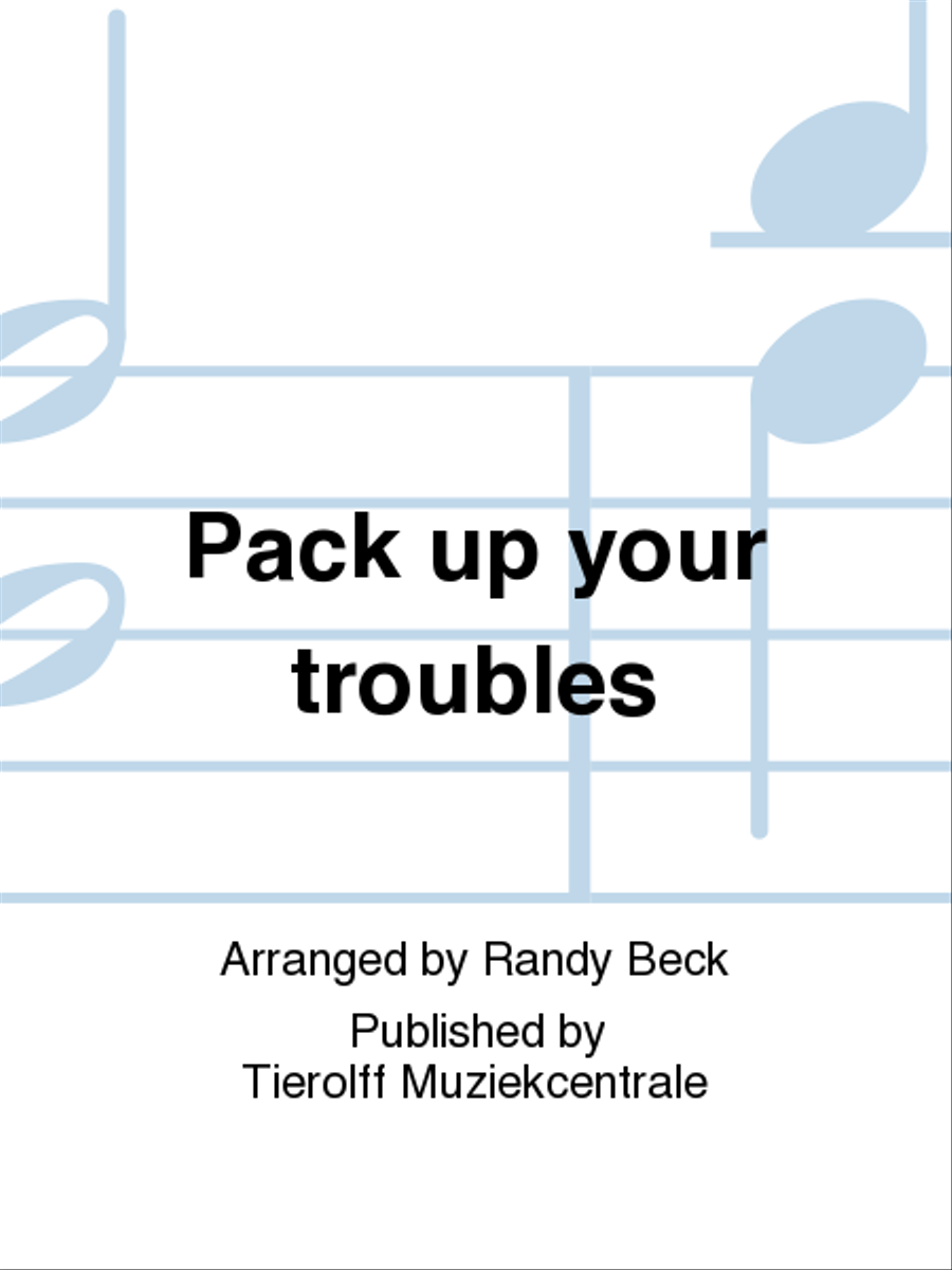 Pack Up Your Troubles Concert Band scores gallery preview page 1