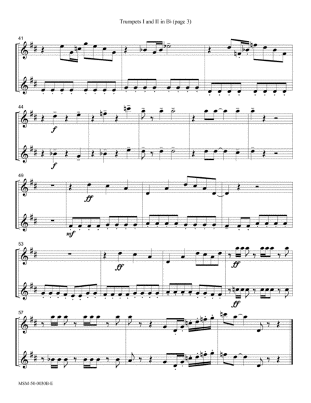 Magnificat (Downloadable Brass Quartet Parts)