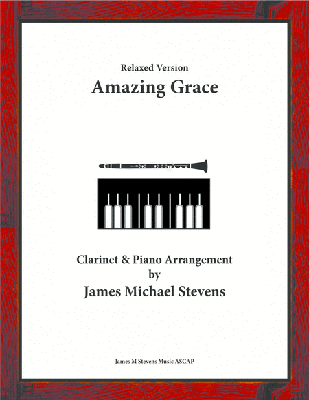 Amazing Grace - Clarinet & Piano Relaxed Version image number null