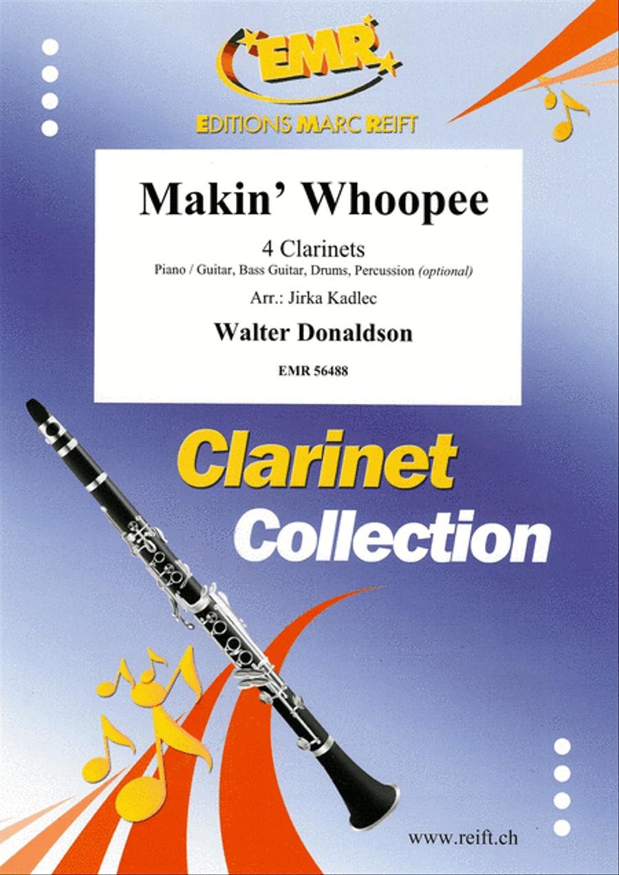Makin' Whoopee Clarinet Quartet scores gallery preview page 1