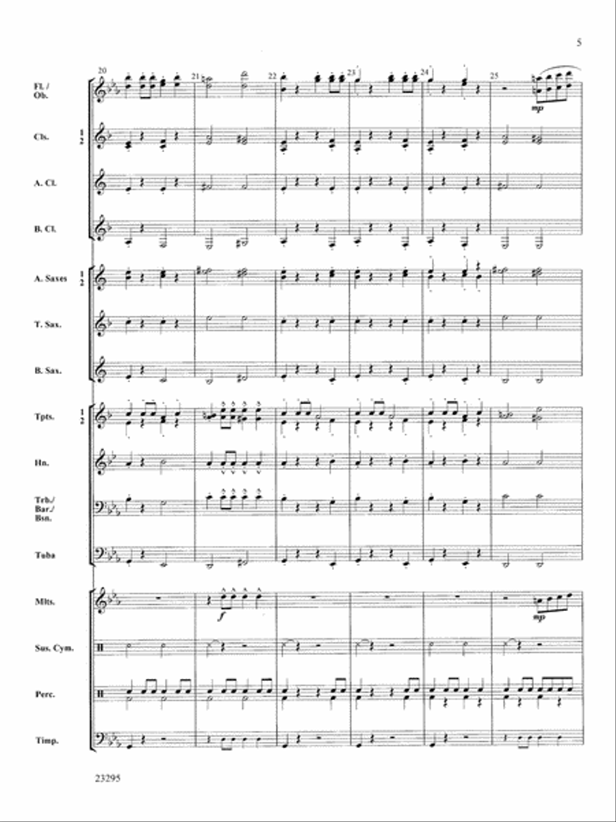 Stormchasers: Score Concert Band scores gallery preview page 5