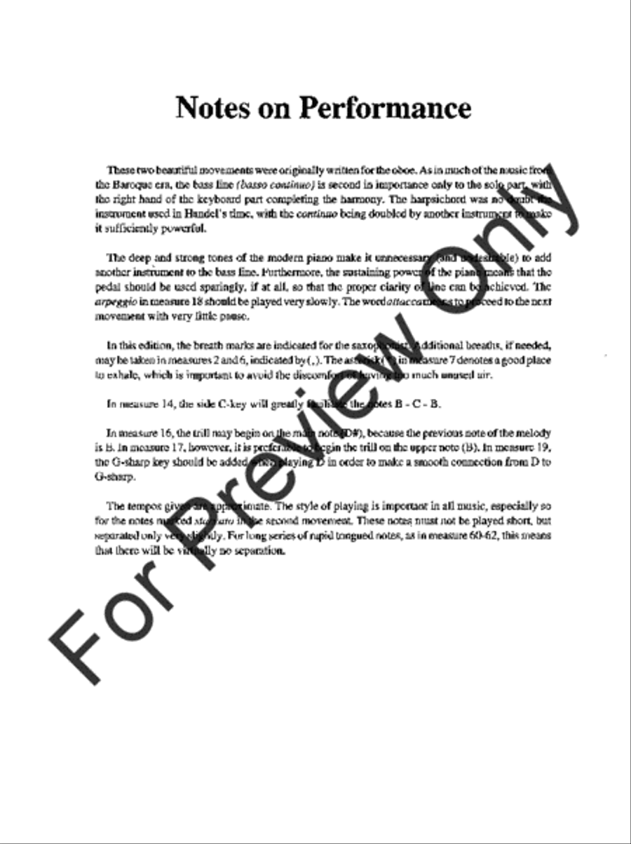 Adagio and Allegro Adagio and Allegro Score scores gallery preview page 2