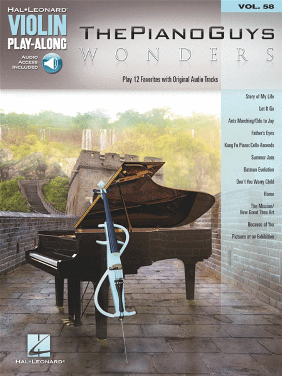 The Piano Guys - Wonders The Piano Guys - Wonders Violin Solo scores gallery preview page 1
