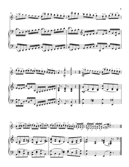 Paganini-Pokhanovski 24 Caprices: #18 for violin and piano image number null