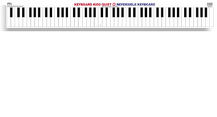Keyboard Kids - Quiet 88 (Reversible Keyboard)