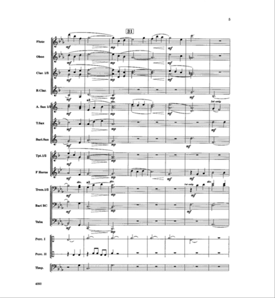 Pevensey Castle Concert Band scores gallery preview page 6