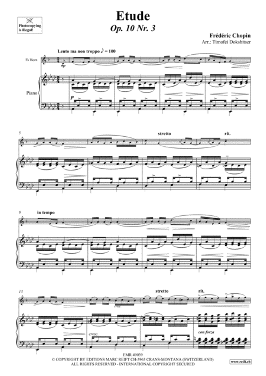 Etude Horn scores gallery preview page 4