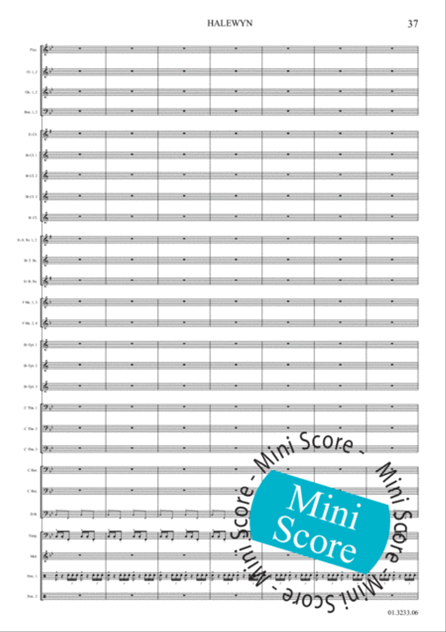 Halewijn Concert Band scores gallery preview page 43