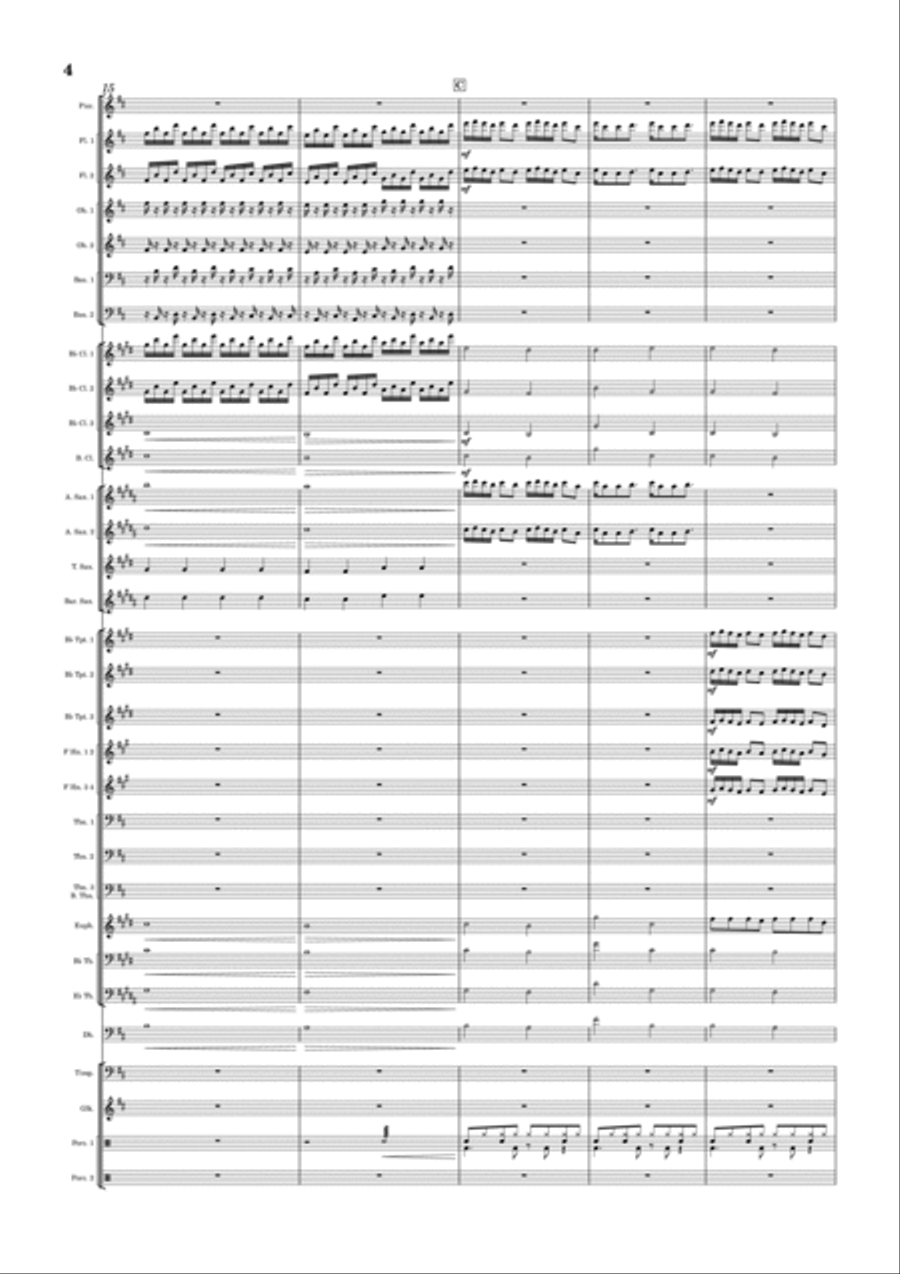 Europapa in Harmony Concert Band scores gallery preview page 4