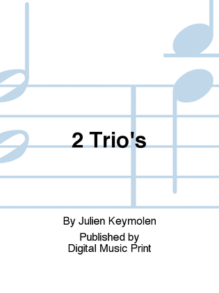 Book cover for 2 Trio's