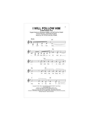 Book cover for I Will Follow Him (I Will Follow You)