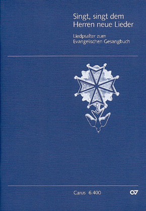 Book cover for Liedpsalter zum EG "Singt, singt dem Herren neue Lieder"
