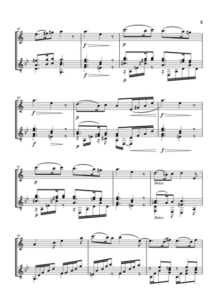 SICILIENNE Op. 78 FOR CLARINET AND CLASSICAL GUITAR image number null