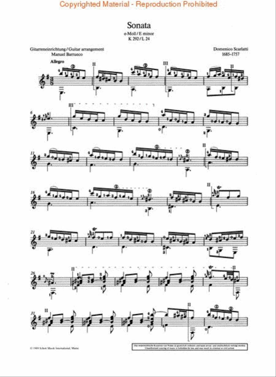 4 Sonatas 4 Sonatas Acoustic Guitar scores gallery preview page 3