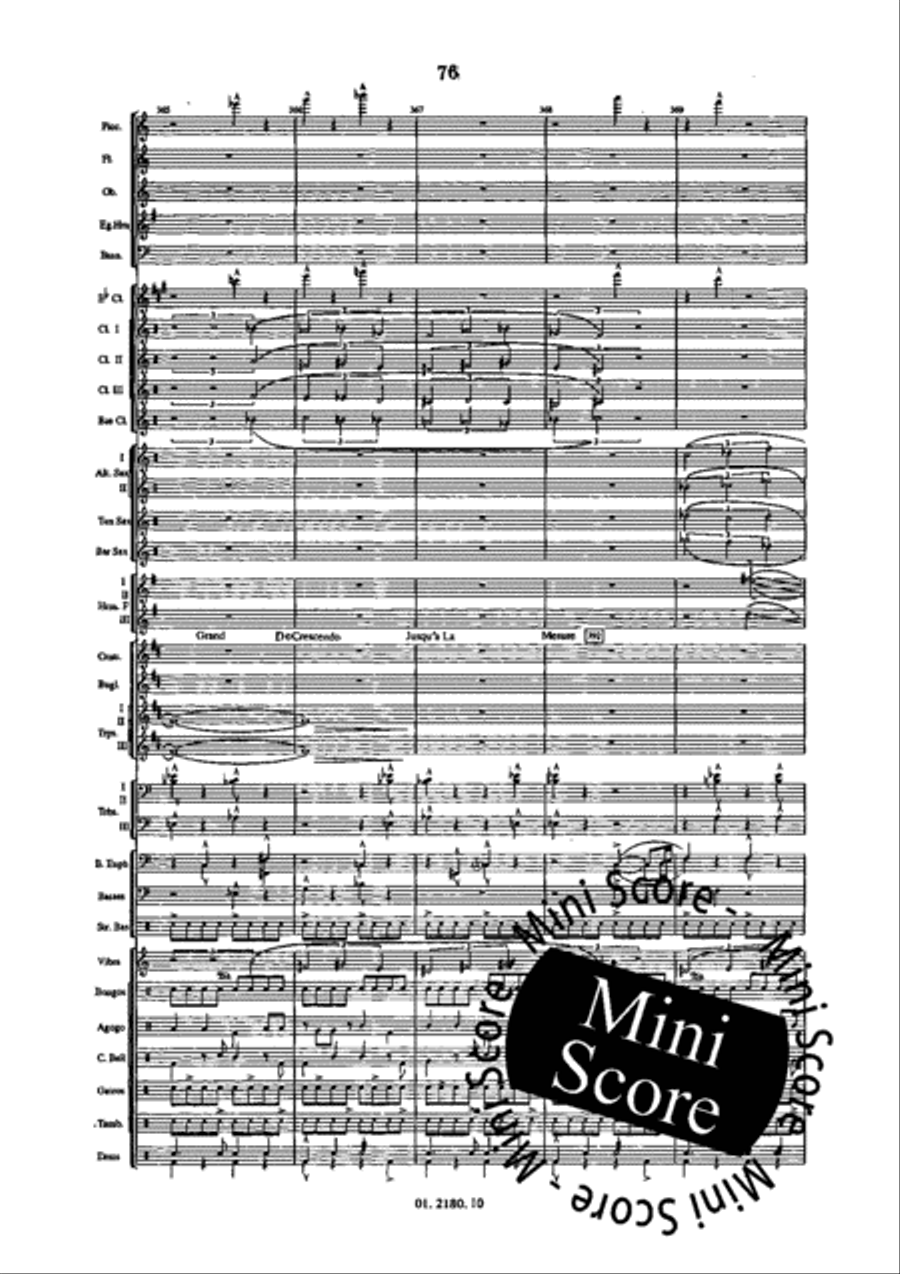 Brazilian Suite Brazilian Suite Concert Band scores gallery preview page 82
