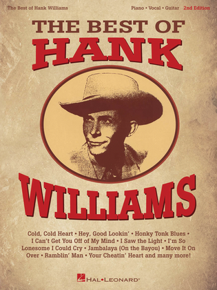 Book cover for The Best of Hank Williams - 2nd Edition