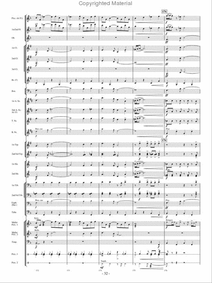 High Country Celebration High Country Celebration Concert Band scores gallery preview page 31