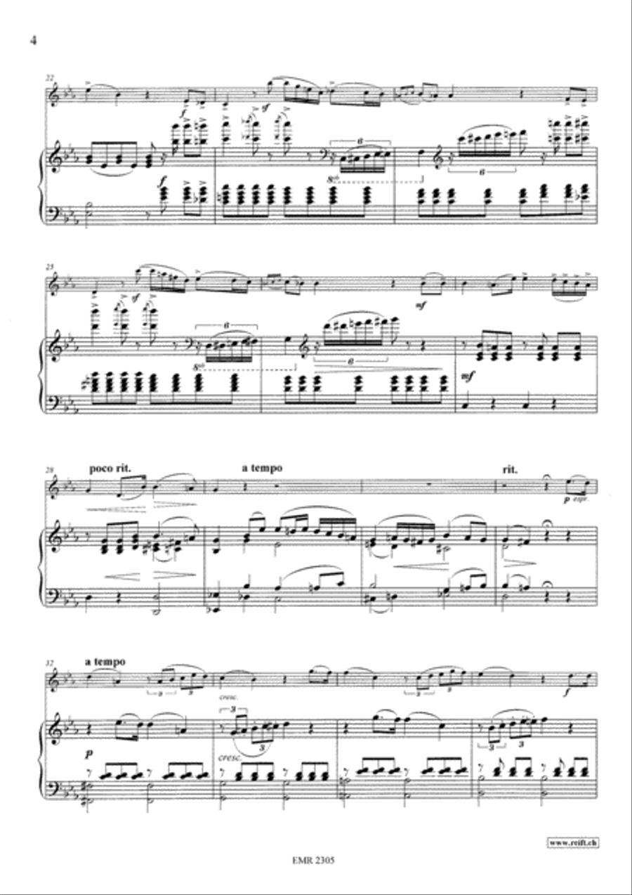 Romance Voice Solo scores gallery preview page 4