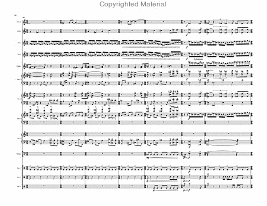 Prelude to Paradise (score & parts) Percussion Ensemble scores gallery preview page 10