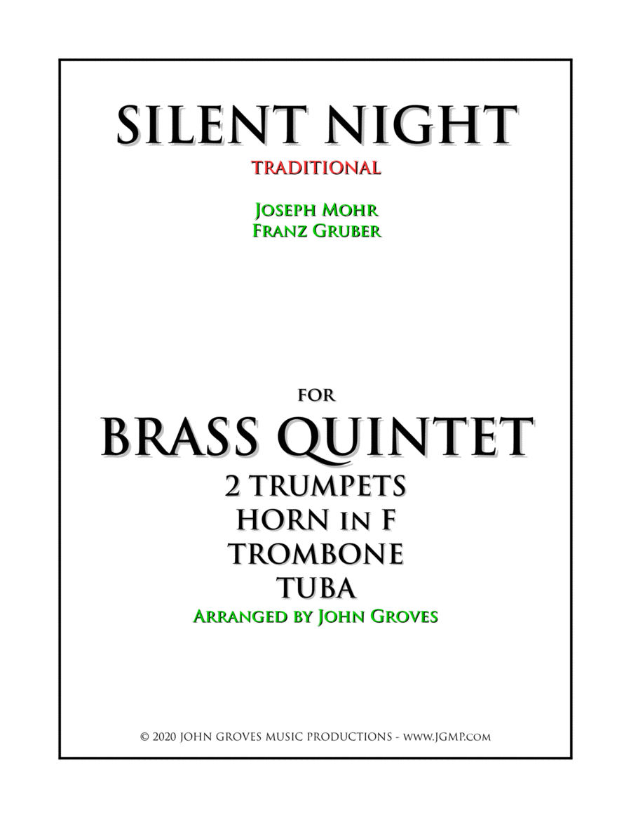 Silent Night - Brass Quintet image number null