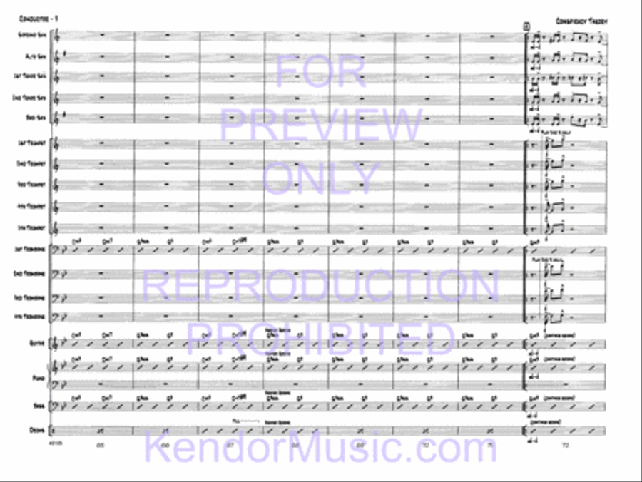 Conspiracy Theory Jazz Ensemble scores gallery preview page 11