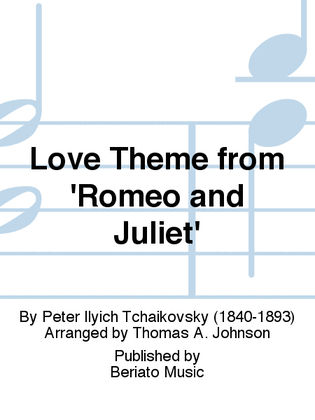 Book cover for Love Theme from 'Romeo and Juliet'