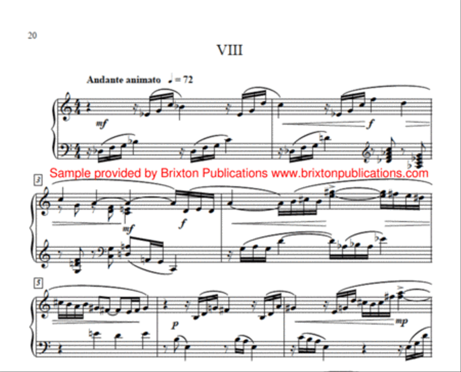 Nine Bagatelles Nine Bagatelles Piano Solo scores gallery preview page 9