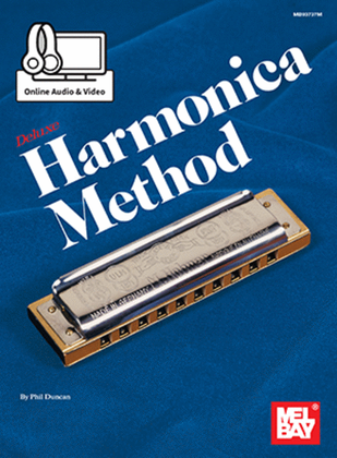 Book cover for Deluxe Harmonica Method