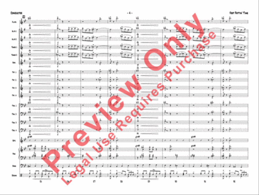 Foot Pattin' Time Foot Pattin' Time Jazz Ensemble scores gallery preview page 7