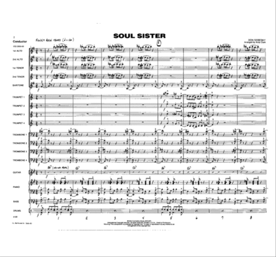 Soul Sister Jazz Ensemble scores gallery preview page 2