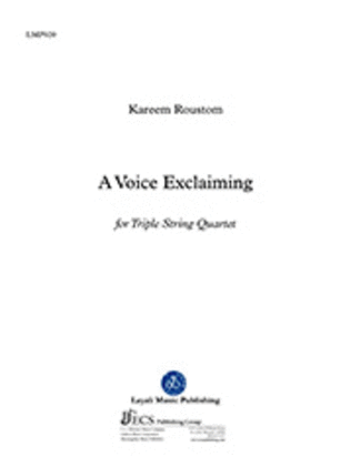 A Voice Exclaiming (Full Score)