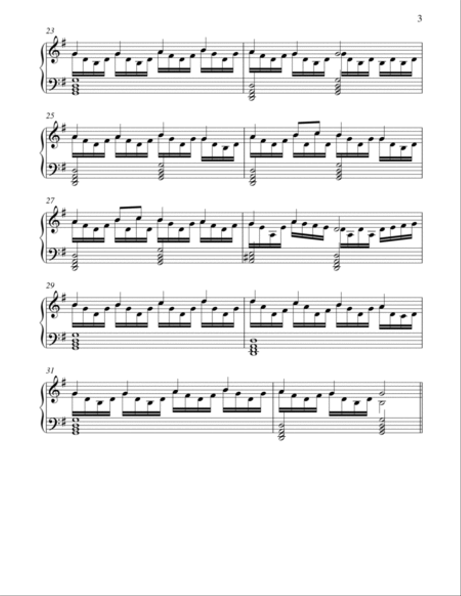 Variations on Beethoven's 9th Symphony 