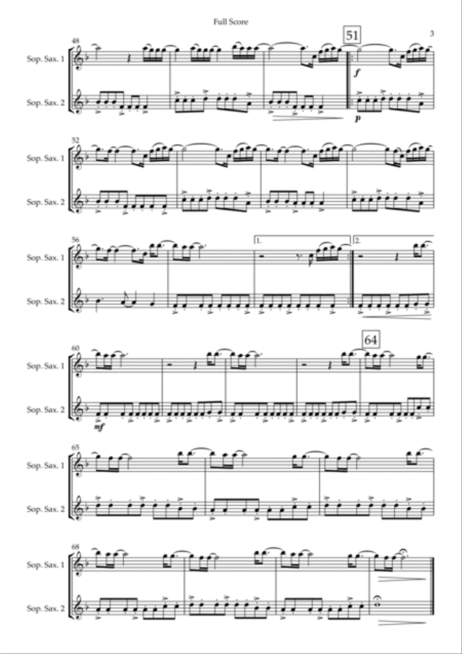 Jireh Woodwind Duet scores gallery preview page 3