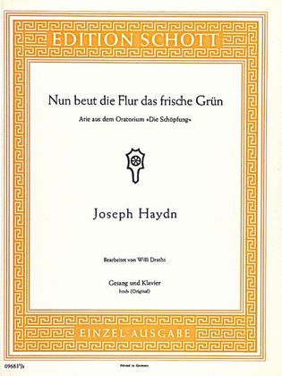 Book cover for Nun Beut Die Flur High Voice