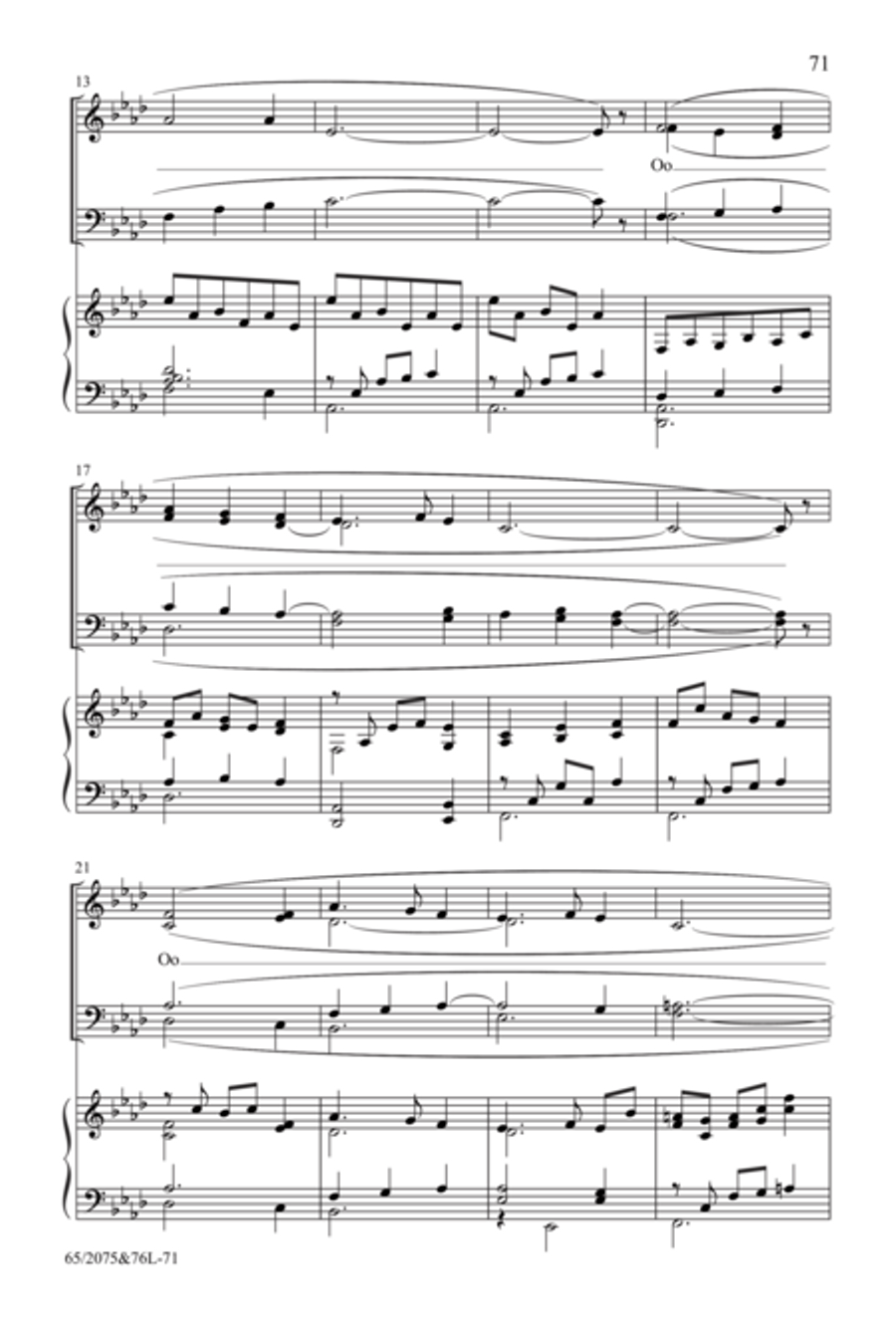 Morning Star - SATB Score with Performance CD 4-Part scores gallery preview page 27
