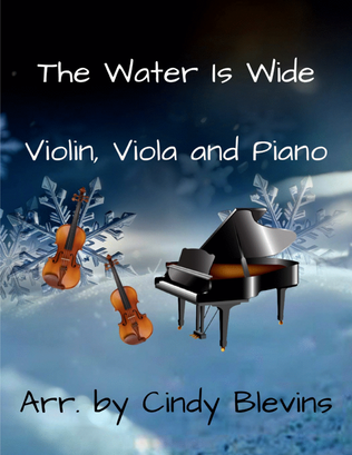 Book cover for The Water Is Wide, for Violin, Viola and Piano