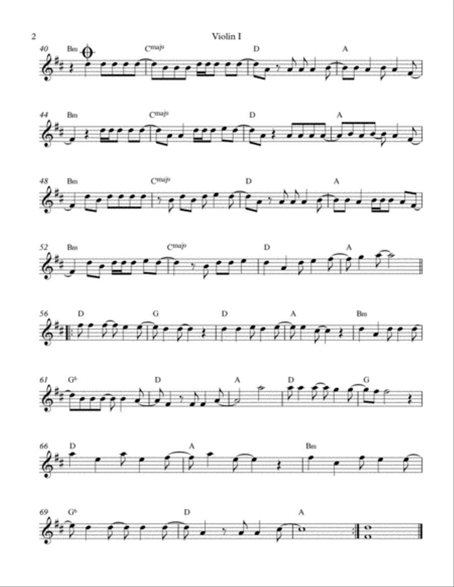 Friday I'm In Love Friday I'm In Love String Quartet scores gallery preview page 2