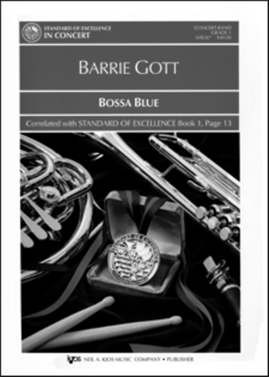 Bossa Blue - Score Concert Band scores gallery preview page 1