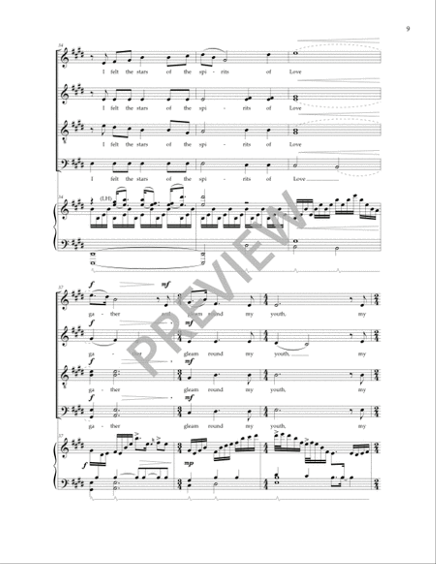 The Dreams That Remain Divisi scores gallery preview page 11