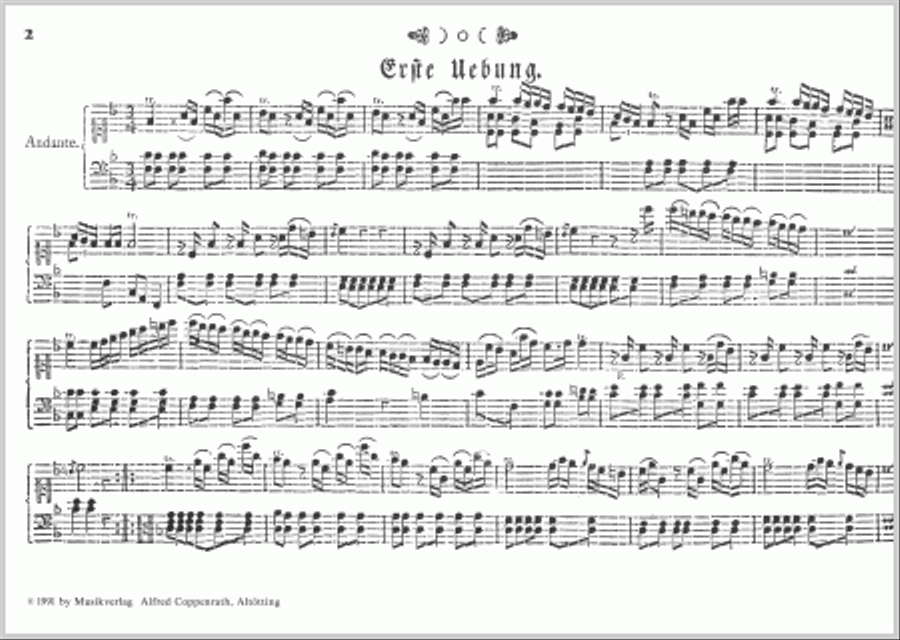 Musikalische Ubungen in verschiedenen Galanterie- oder Schlagstucken Organ scores gallery preview page 2