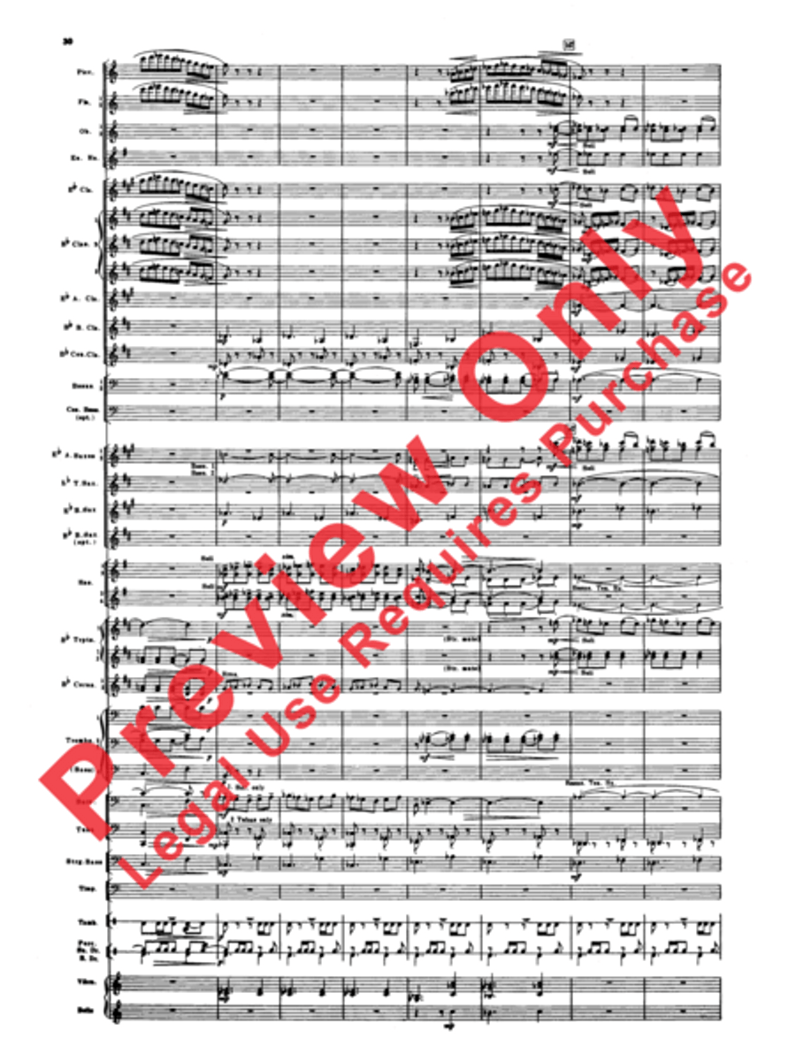 Armenian Dances, Part 1 Armenian Dances, Part 1 Concert Band scores gallery preview page 31