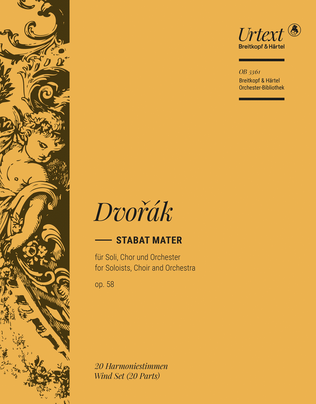 Book cover for Stabat mater Op. 58